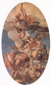 VERONESE (Paolo Caliari) Jupiter Smiting the Vices (mk05) oil painting picture